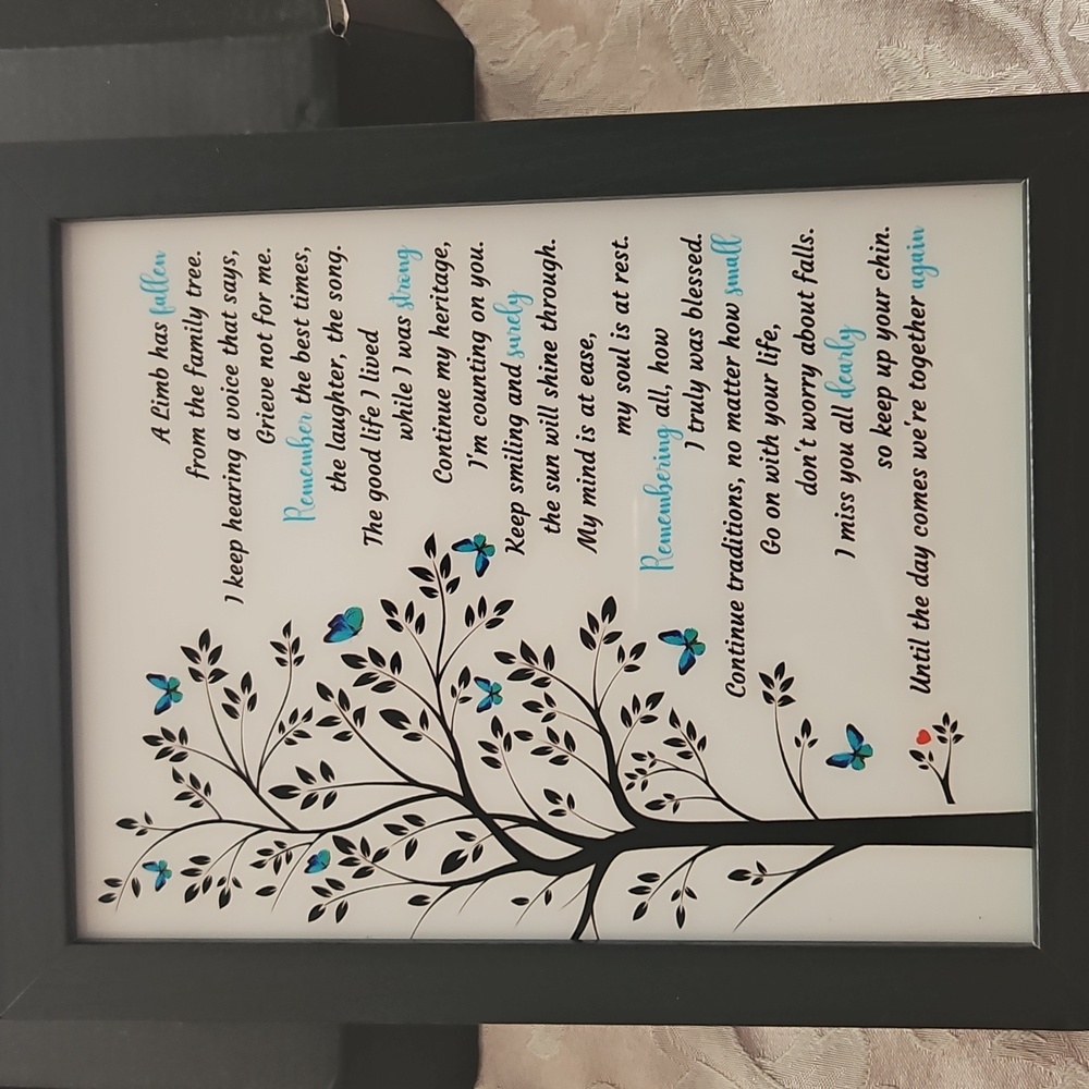 In MEMORY Shadow Box Picture NWT - Picture 8 of 9